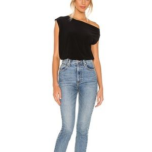 NWOT NORMA KAMALI DROP SHOULDER TOP - REVOLVE MED
